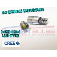 5W 501 T10 CREE SMD LED BULBS CANBUS ERROR FREE..